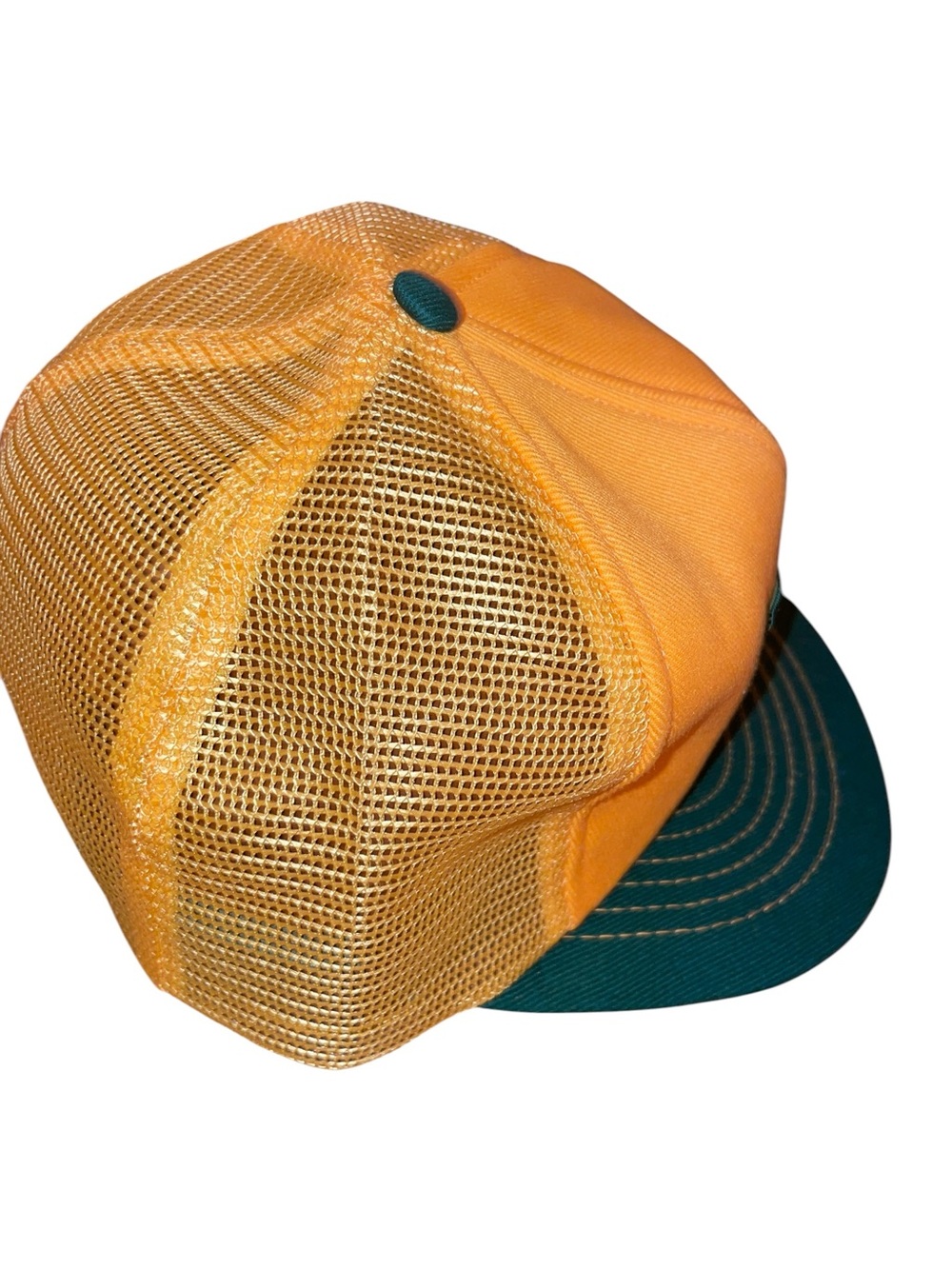 Vintage DeKalb Seed Corn K Brand USA Mesh Trucker Hat Snapback - Picture 12 of 16